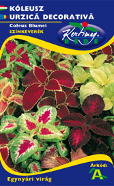 Urzicuţă (Coleus), amestec de culori 0,2 gr