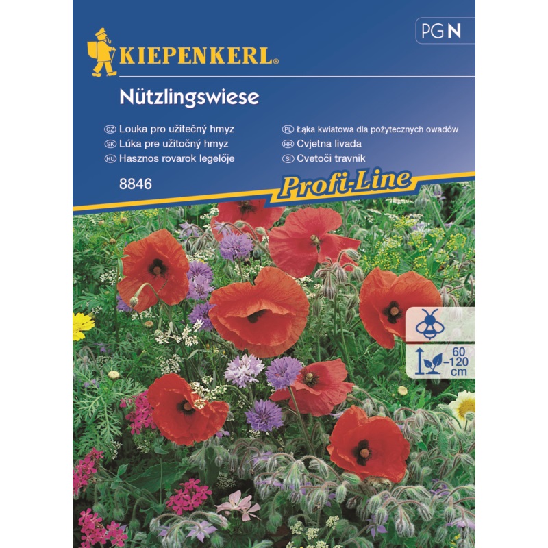 Grădină pentru insecte utile amestec de semințe de flori 30 m2 Kiepenkerl