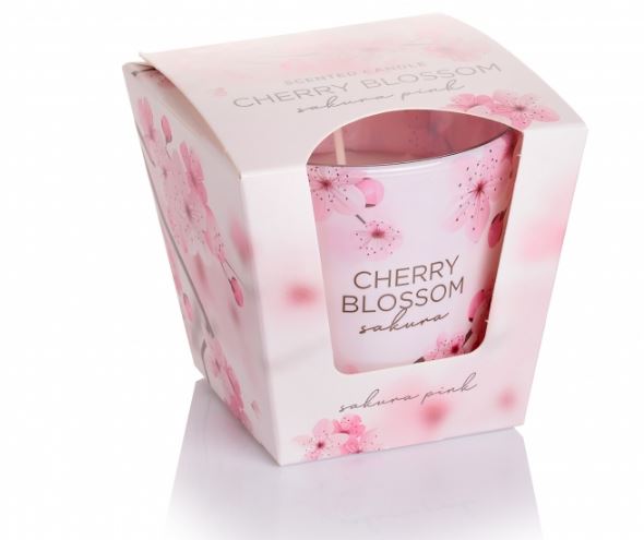 Pahar de parfum Premium Cherry Blossom Sakura Pink 115 g