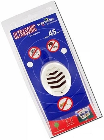 Alarmă de dăunători cu ultrasunete 45m2 Weitech