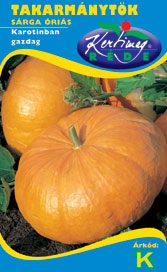 Dovleac furajer Gigant galben 8g