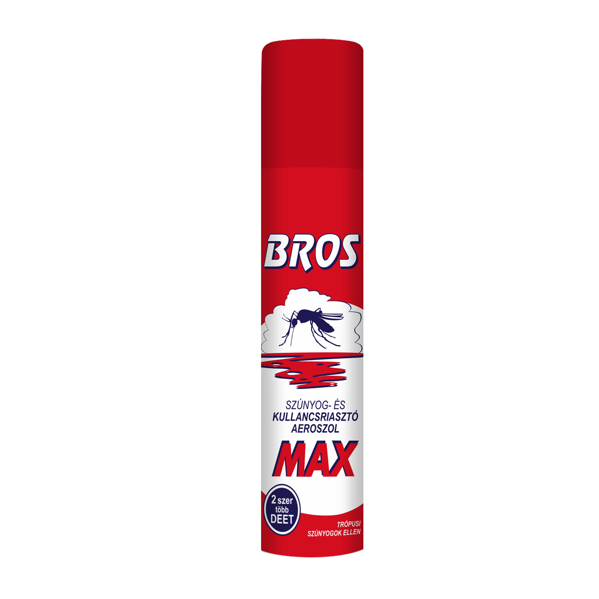 Bros  aerosol împotriva țânțarilor și căpușelor MAX 90 ml
