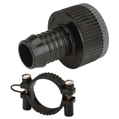 Conector de robinet cu filet interior de 1", adaptor, cătușă
