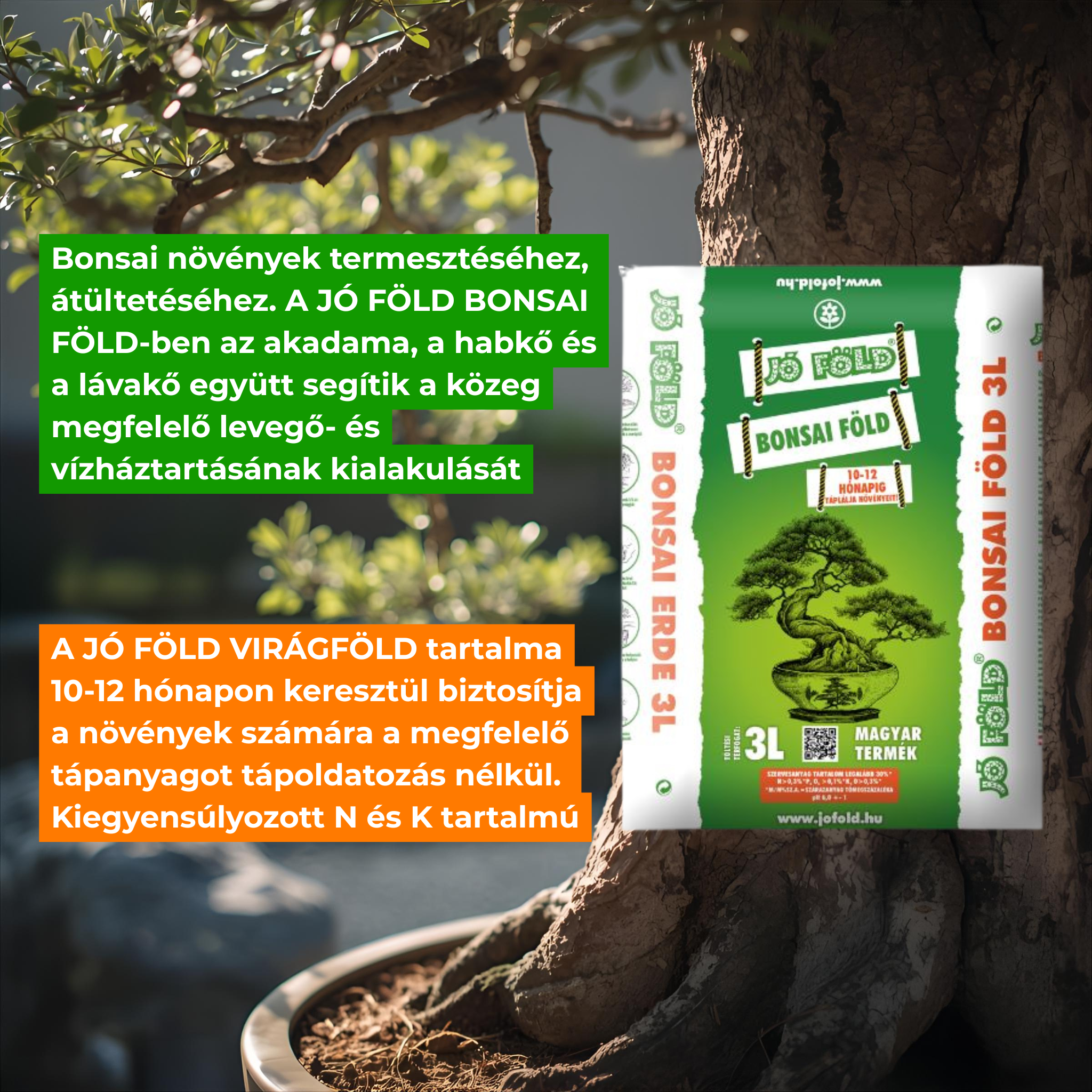 Sol Bonsai Good-Ground 3 l