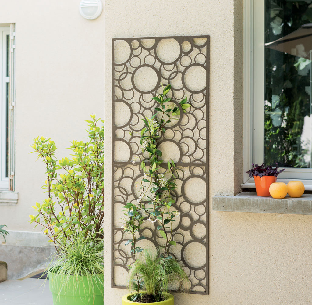 Panou metalic cu motive decorative Panou de decorare 0,6x1,5 m 2012056