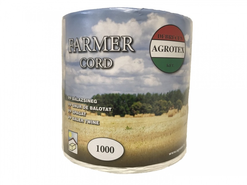 Sfoară de legare a balotului 1000 m / kg 5 kg