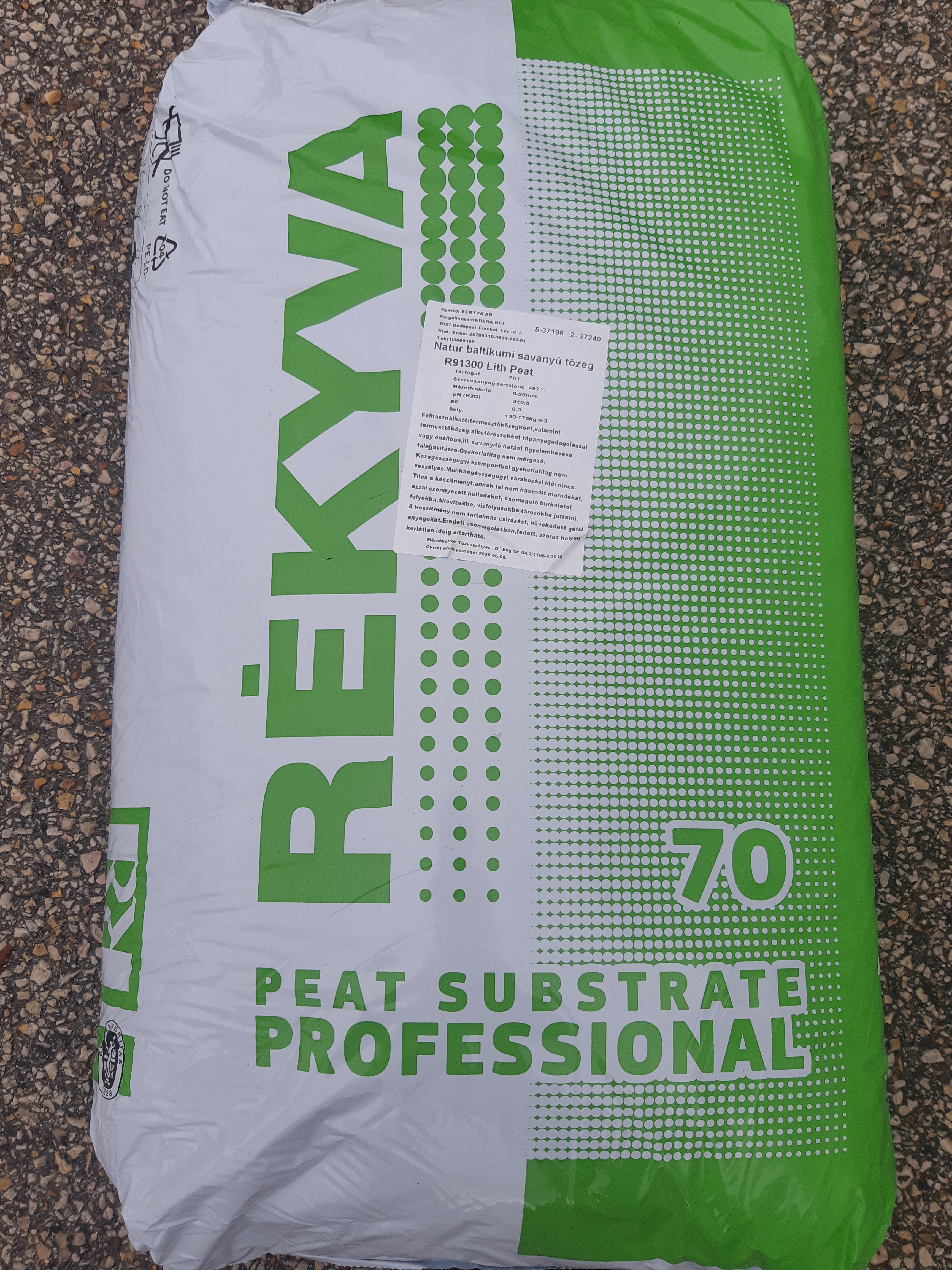 Turbă naturală lituaniană (Novobalt) 70 l