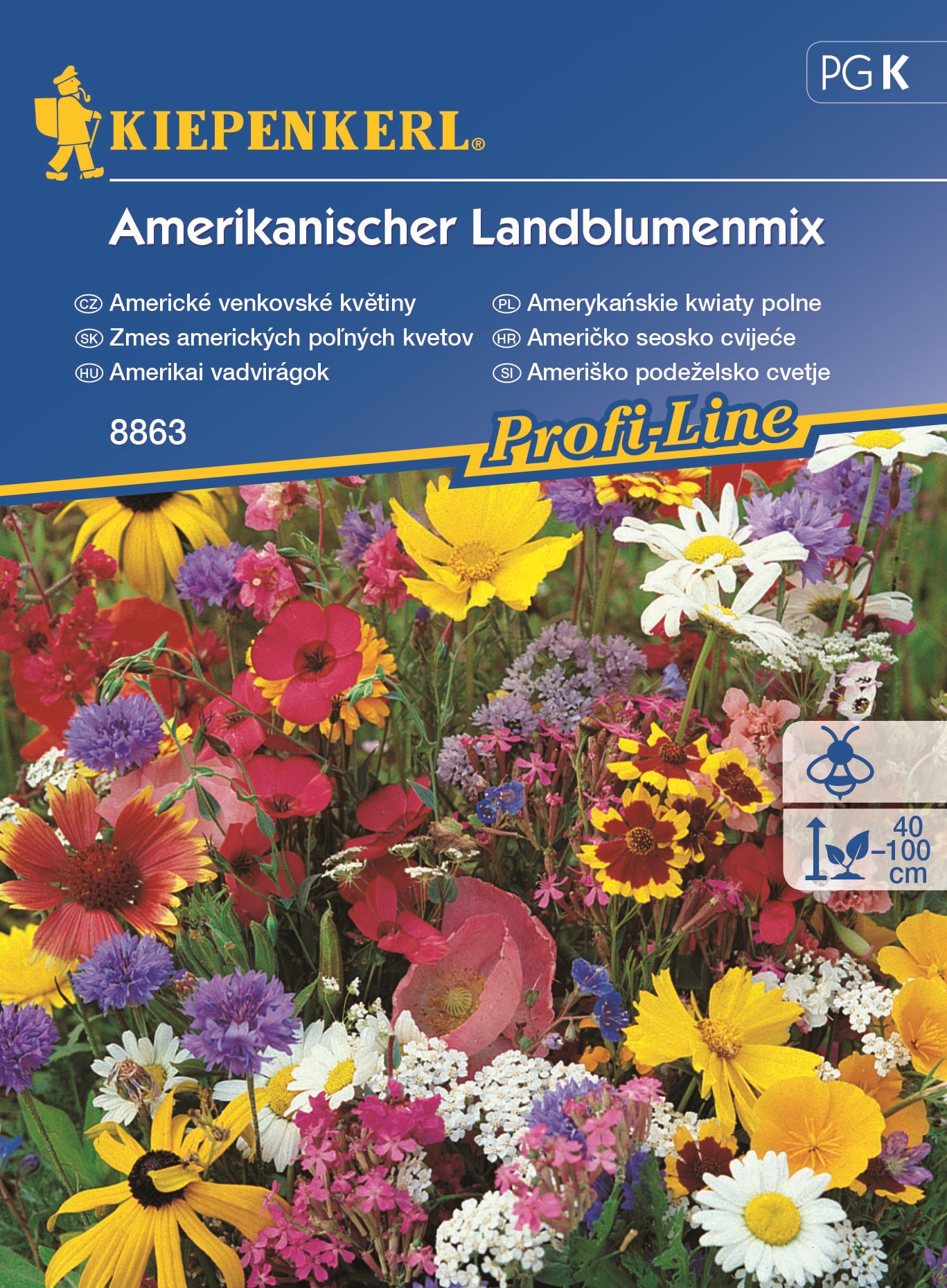 Amestec de flori de câmp American Kiepenkerl