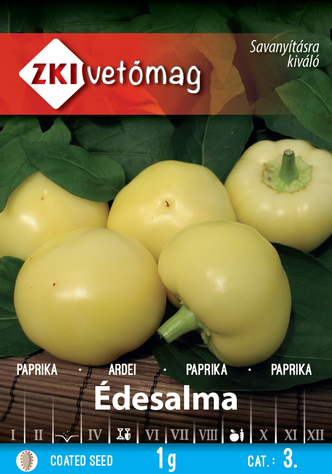 Ardei tip măr Édesalma 1g ZKI