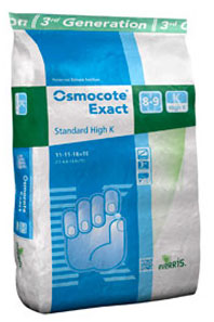 Osmocote Exact Standard 8-9 luni potasic  11-11-18  25 kg
