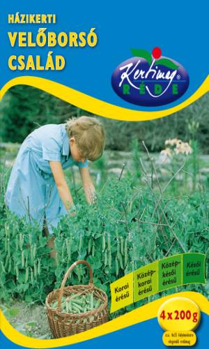 Familie de mazăre de grădină 4x200 g