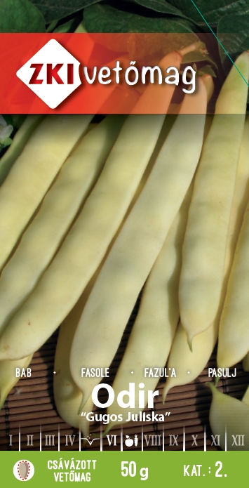 Fasole pitică cu păstăi galbene Odir 50g ZKI