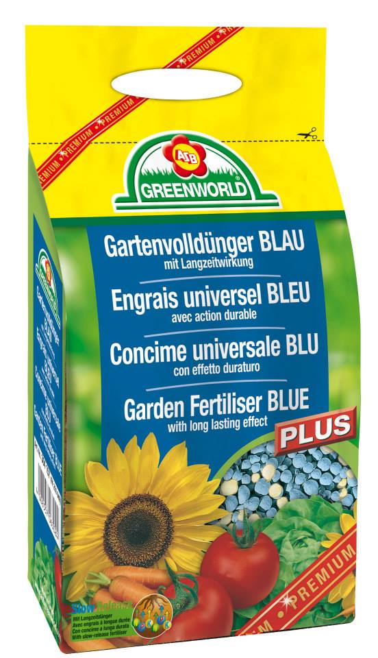 ASB îngrășământ complet de grădină BLUE PLUS 5 kg
