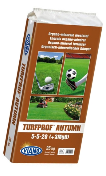 Viano Organic îngrășământ pentru gazon TURFPROF AUTUMN 5-5-20 25 kg